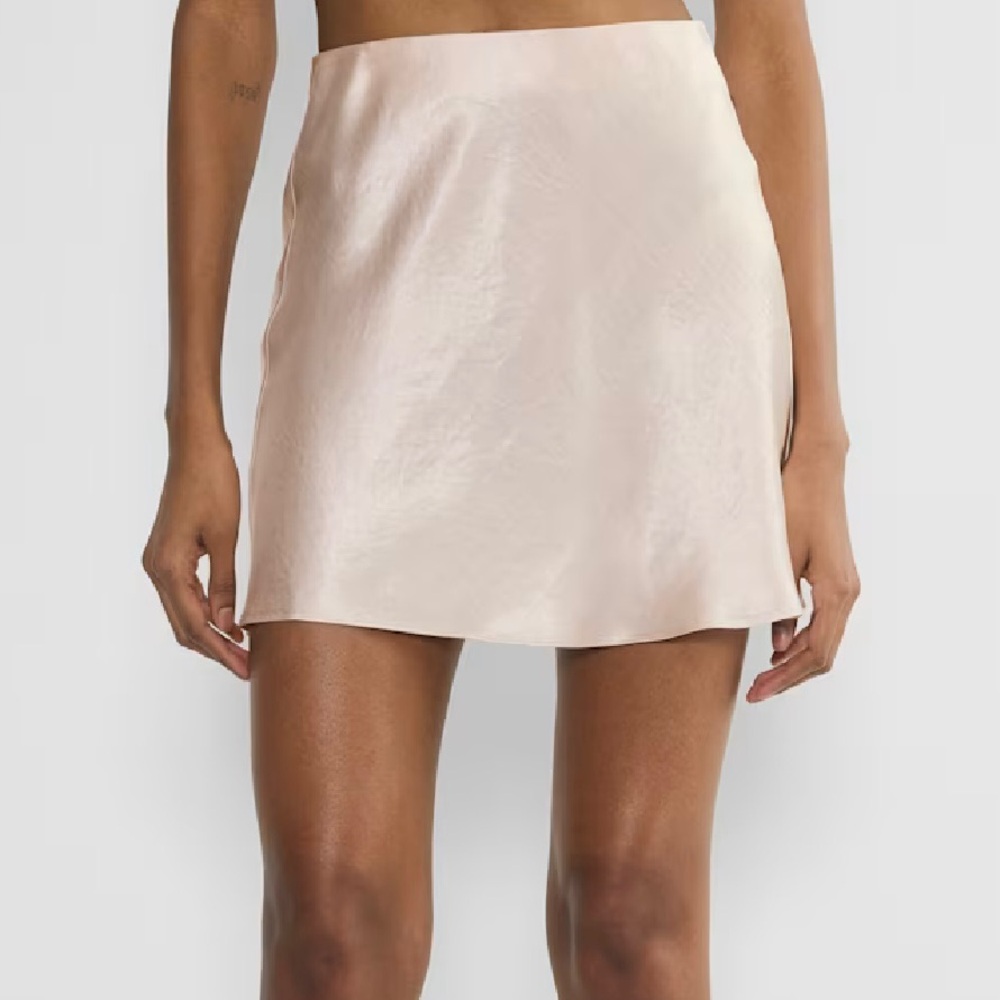 Aritzia Babaton Aqua Slip Skirt - Picture 6 of 6